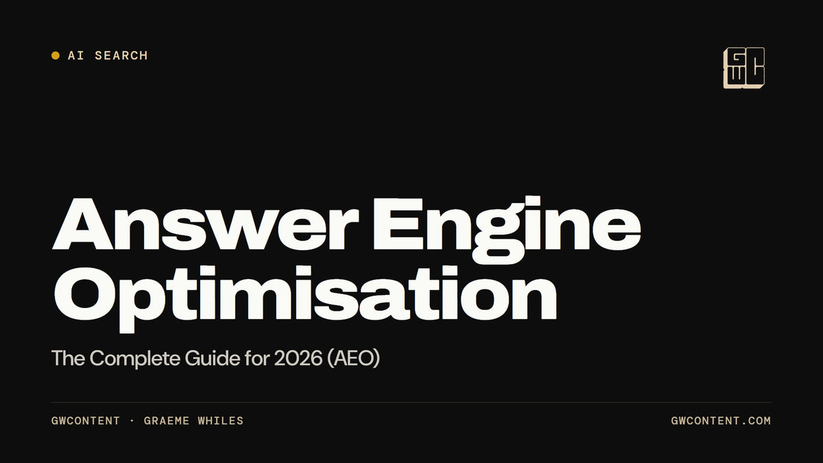 Answer Engine Optimisation (AEO): The Complete Guide for 2026