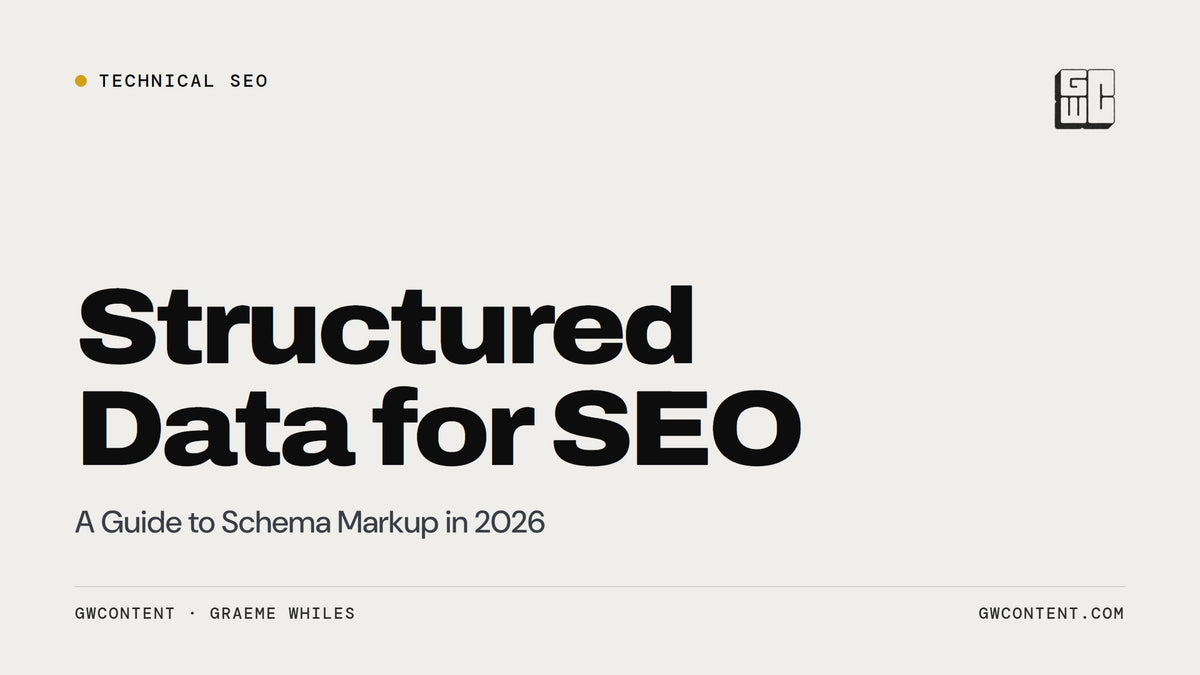 Structured Data for SEO: A Guide to Schema Markup in 2026