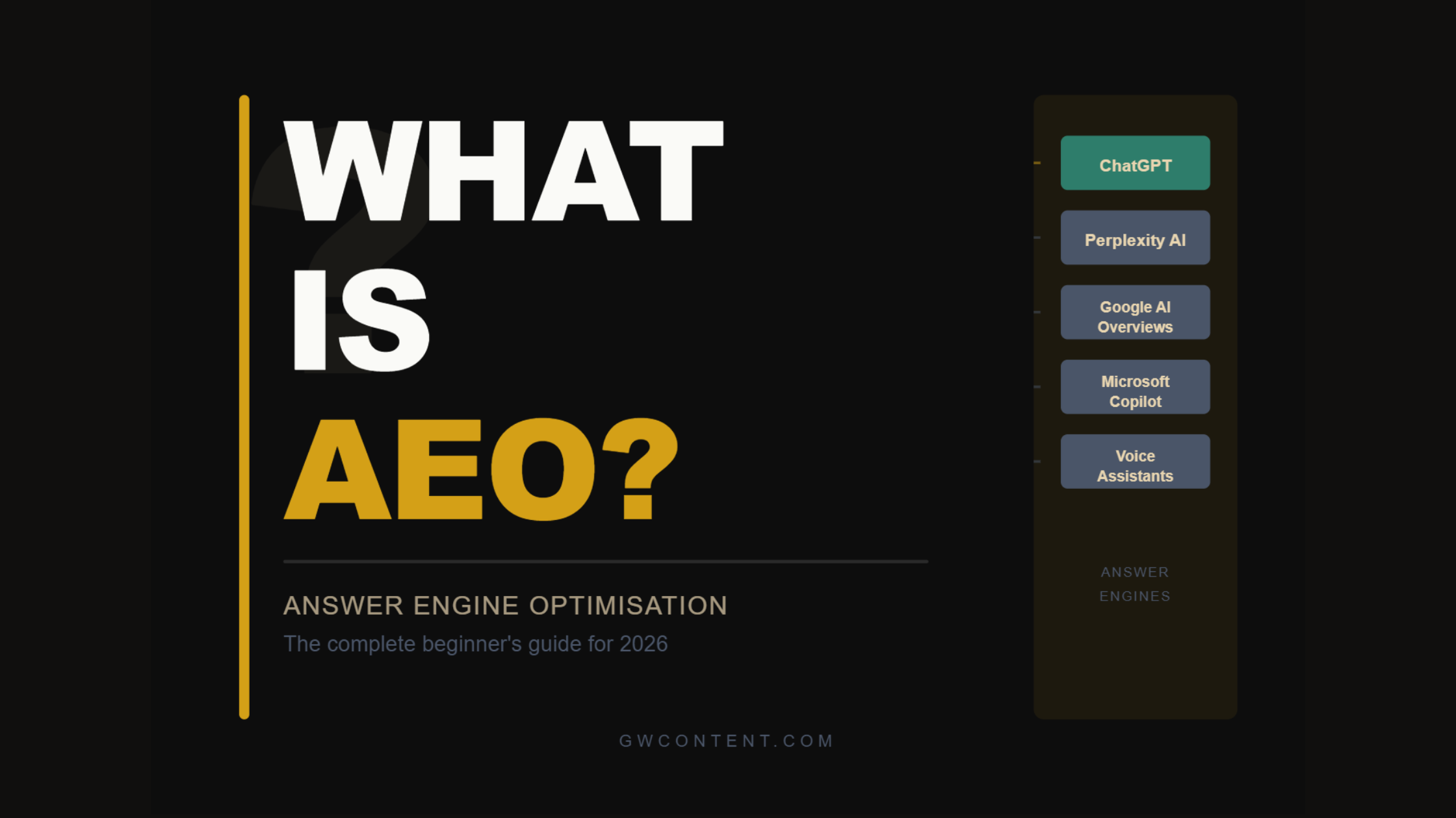 What Is AEO? Answer Engine Optimisation Explained (With Examples)